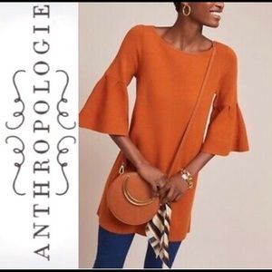 Burnt orange copper thick dress